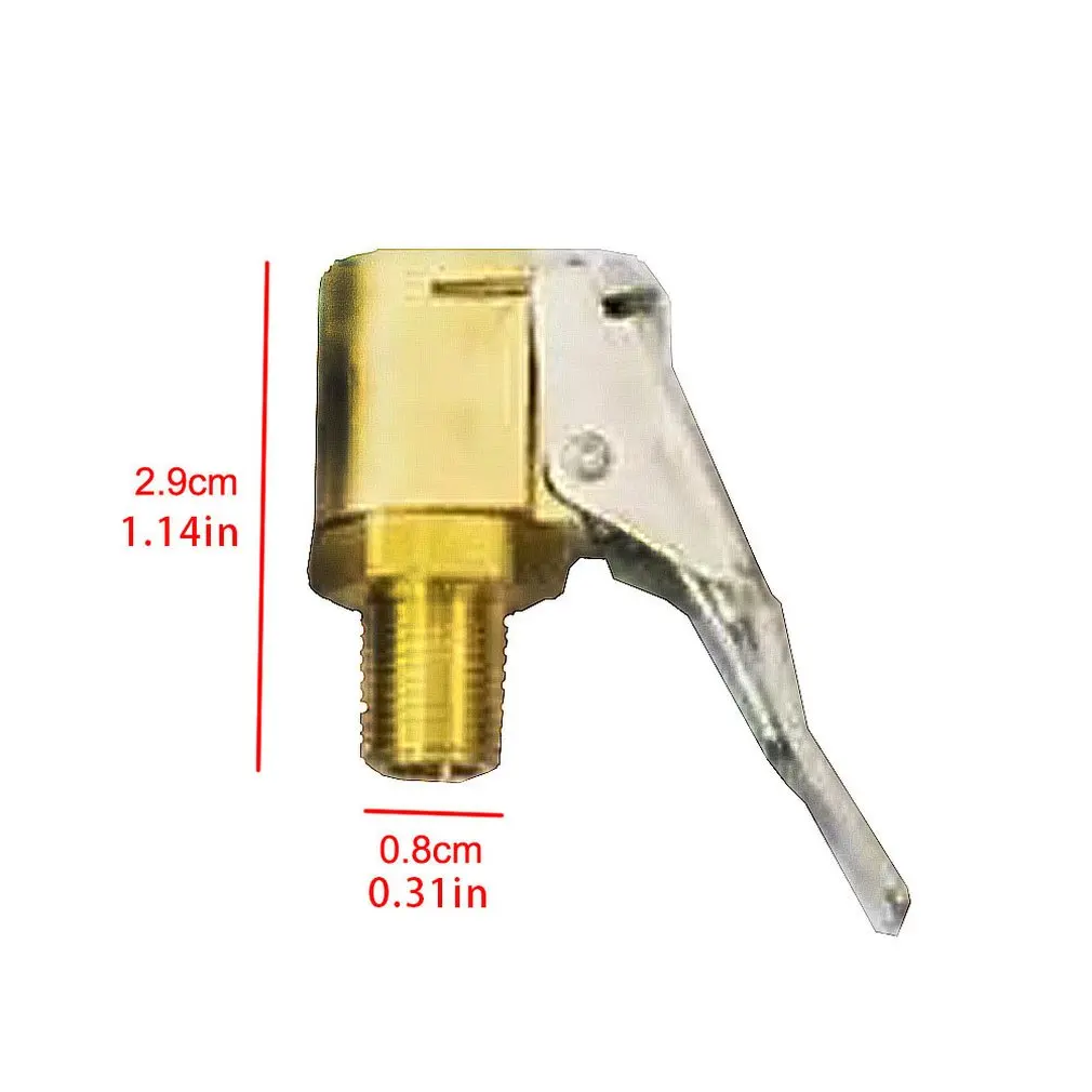 

Car Air Pump Thread Nozzle Adapter Car Pump Accessories Fast Conversion Head Clip Type Gas Nozzle Car Accessories