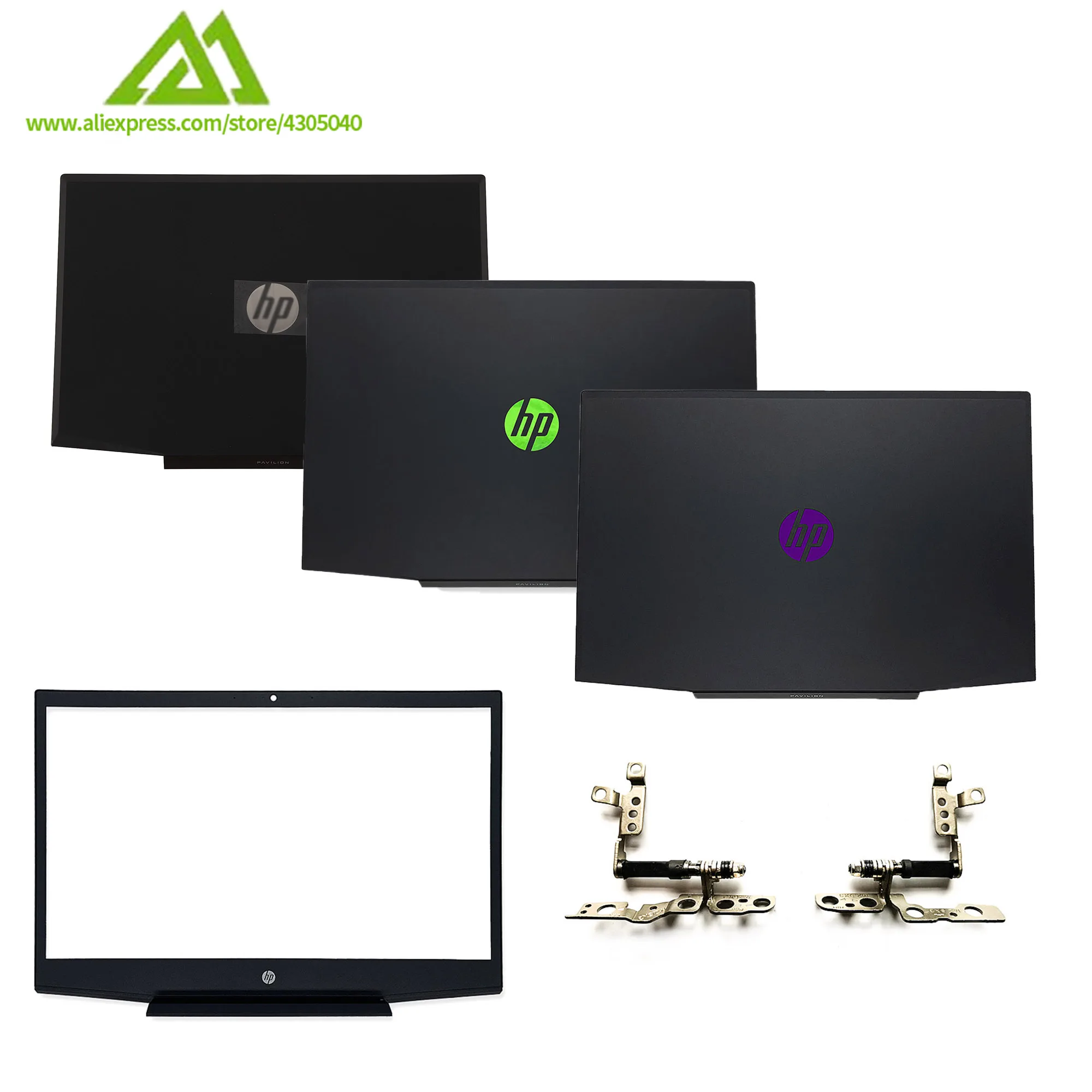 

New Laptop LCD Back Cover/LCD Front Bezel/LCD Hinges For HP Pavilion 15-CX Series L20314-001