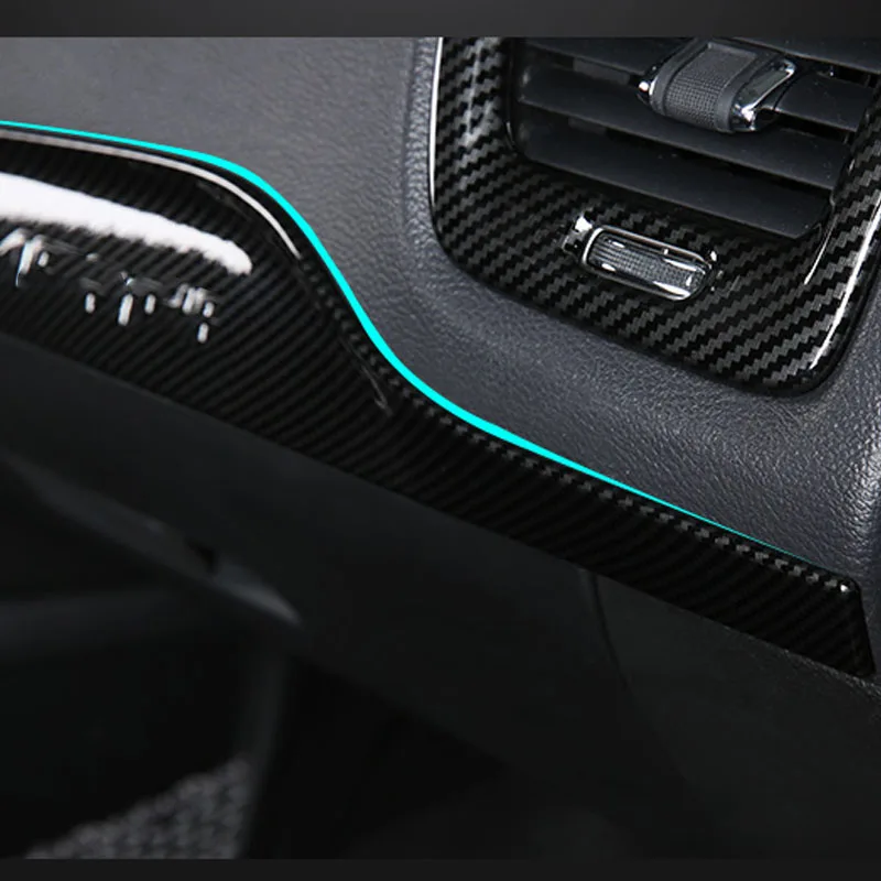 Приборной панели отделочная планка для Jeep Compass 2017 2018 2019 2020 центральной консоли