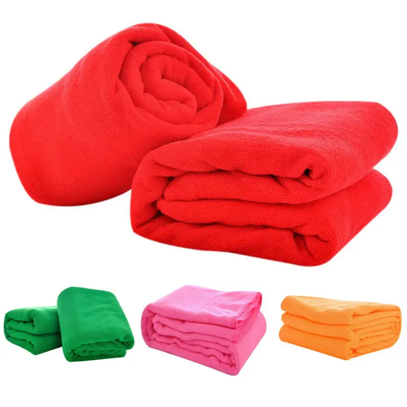 Быстросохнущее полотенце из волокна абсорбирующее пляжное банное микрофибры