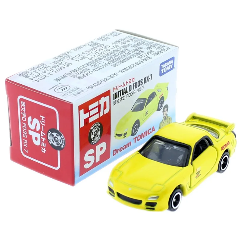 TAKARA TOMY Dream Tomica INITIAL D Mazda FD3S RX-7 SP Nissan S13 SILVIA SKYLINE GT-R(R32) литая модель автомобиля игрушка автомобиль мальчики игрушки