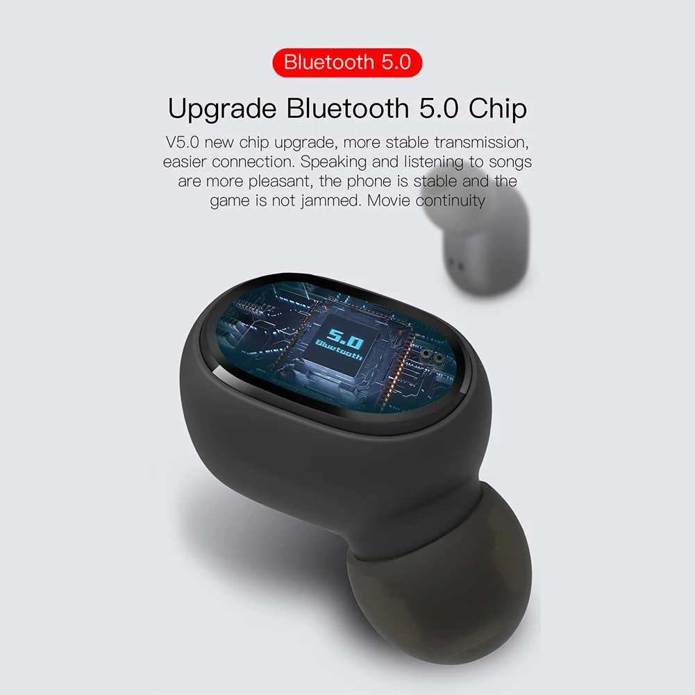 F2 Mini TWS наушники-вкладыши Bluetooth 5 0 стерео беспроводные наушники вкладыши с