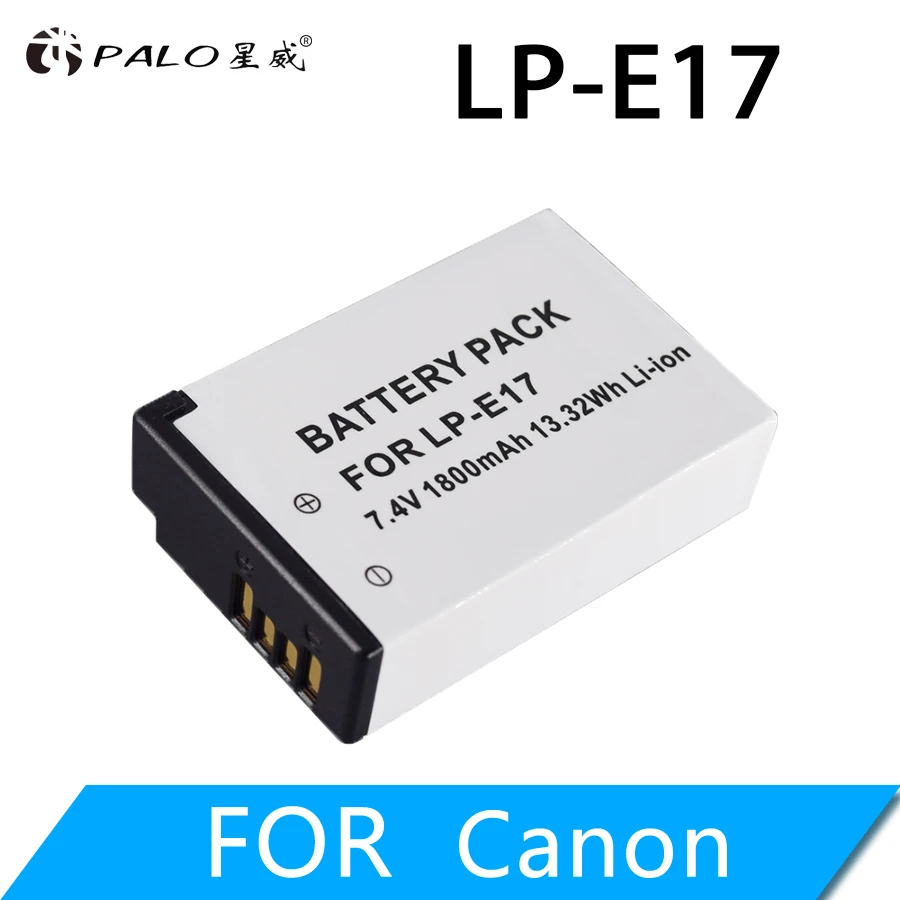Аккумуляторы для фотоаппаратов PALO Canon LP-E5 LP-E6 LP-E8 LP-E10 lp e5 e6 e8 e10 e12 e17 | Электроника