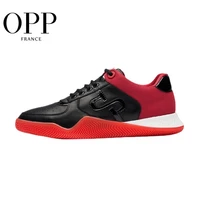 opp mens shoes sports shoes fashion mens lace up casual shoes comfortable genuine leather sneaker