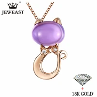 jjj 18k pure gold pendant real au 750 solid gold charm flower upscale trendy classic party fine jewelry hot sell new 2020