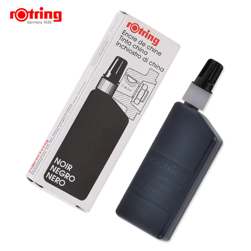 Чернила для рисования Rotring 23 мл чернила isographic черные/синие/красные/зеленые/белые 1