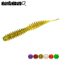 hunthouse soft fishing lures wobblers small spiral tail 110mm 5 6g swimming bait saltwater silicone pike bass trout fish tackle