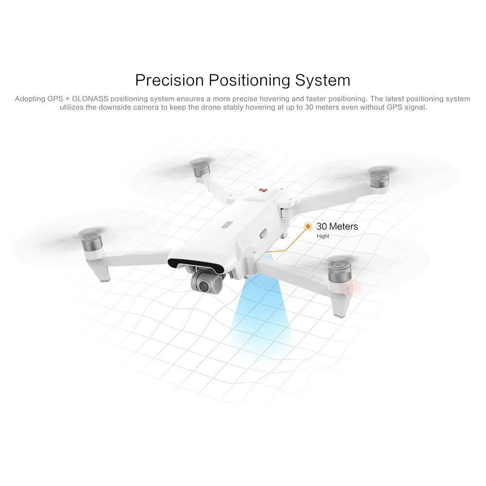 Дрон FIMI X8 SE 2020 радиус 8км камера 4К Full HD на трёхосевом подвесе GPS комплектация RTF FPV
