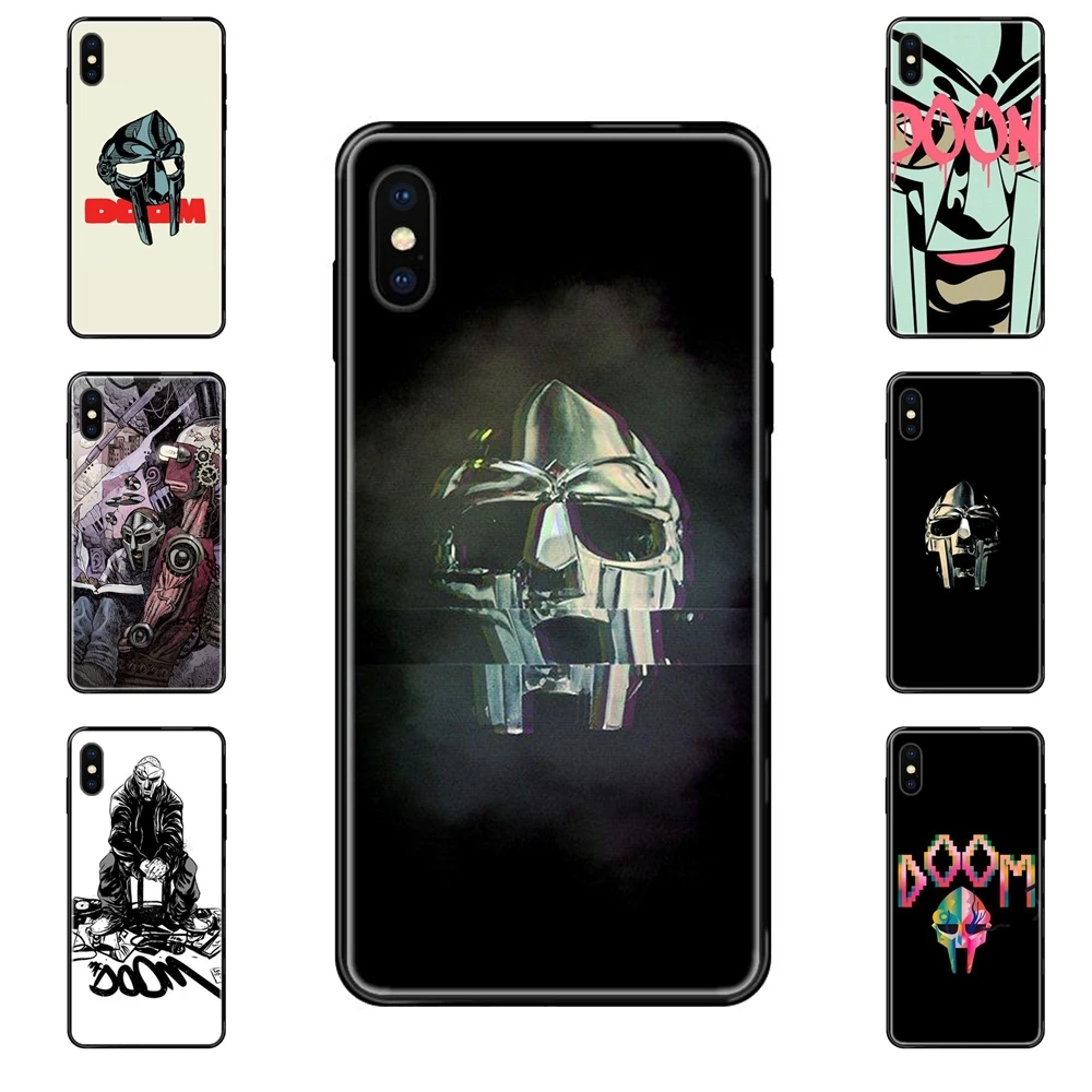 Для Xiaomi Redmi Note 4 5 5A 6 7 8 8T 9 9S Pro Max черный мягкий ТПУ чехол для сотового телефона Mf Doom Ed
