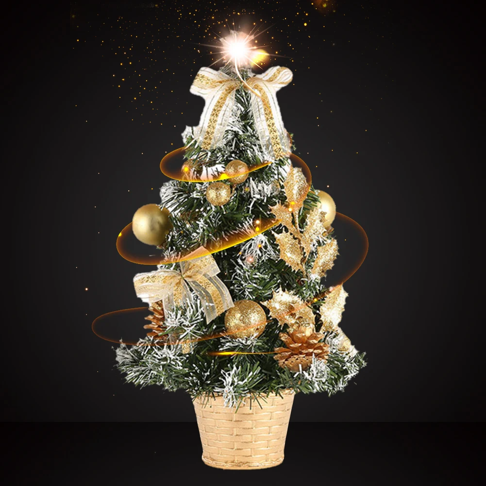 2019 Рождественская елка Новогоднее украшение для стола искусственная Мини