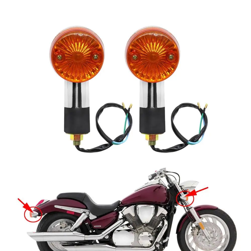Передний Задний указатель поворота для Honda Magna 250 750 shadow 400 Steed VLX 600 1100 VTX 1300 1800 KAWASAKI