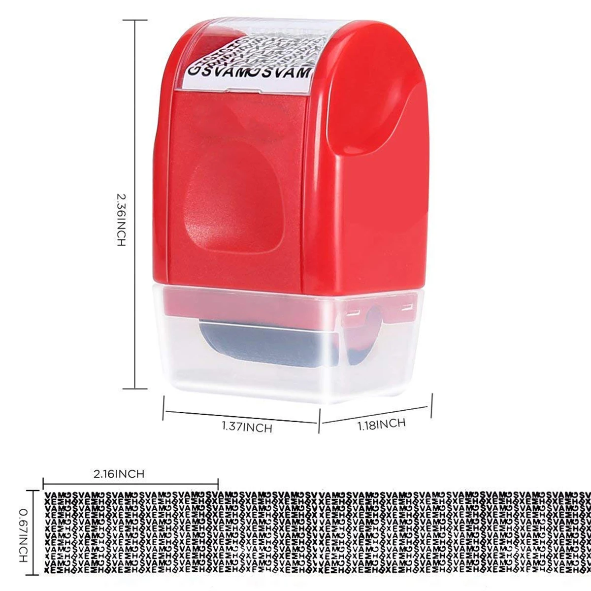 Роликовый штамп пачкающий код защита личной безопасности роликовый данных | Дом