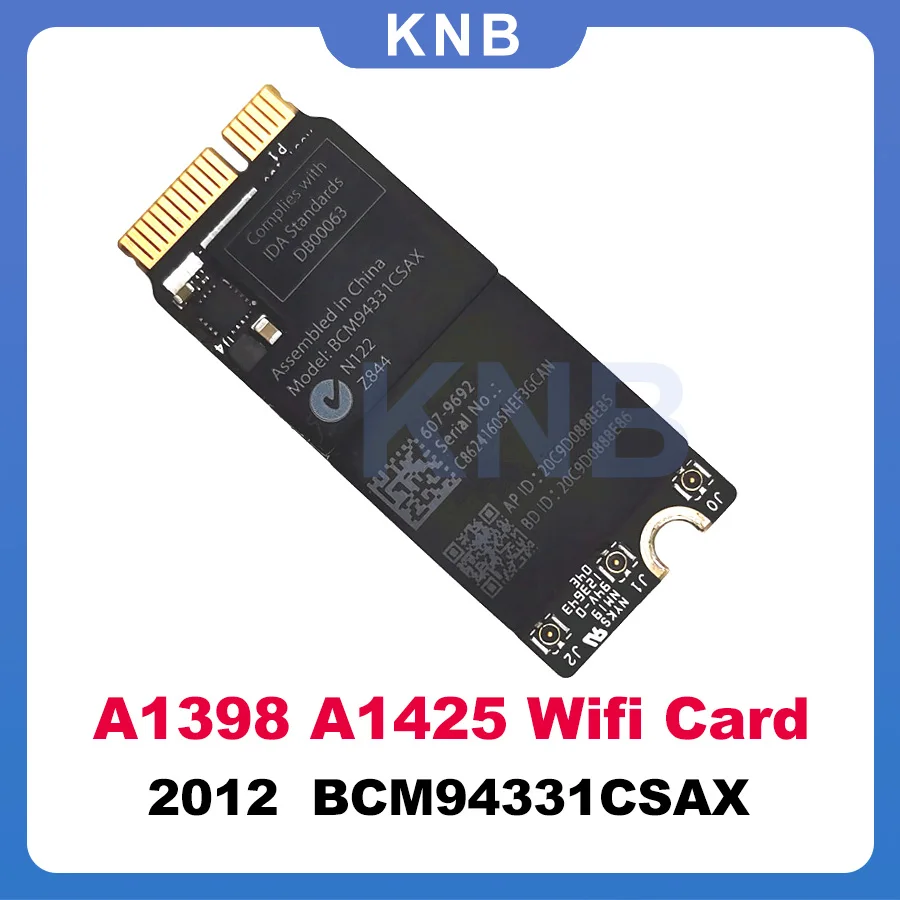 Оригинал для Macbook Pro Retina 13 &quotA1398 A1425 аэропорта Wifi Bluetooth карта BCM94331CSAX 2012