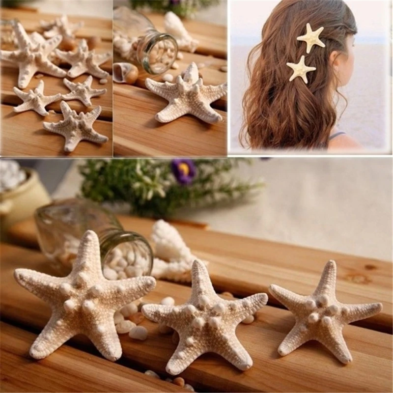 

Elegant Lady Beach Women Jewelry Star Sea Starfish Hair Clip Hairpin