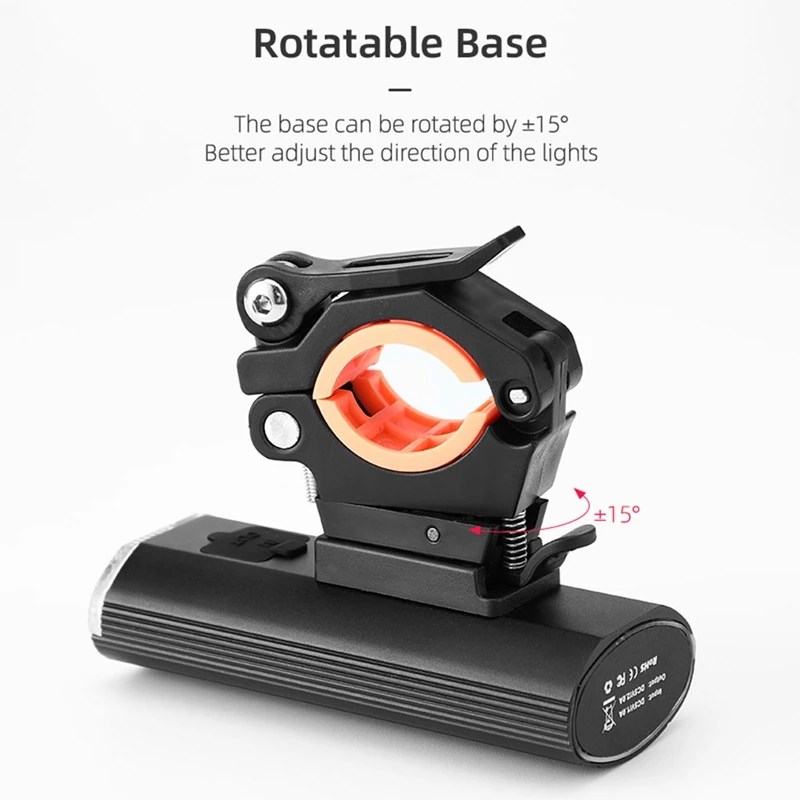 

CYCLING BOX USB Rechargeable Bike Headlight Super Bright LED Bicycle Headlight Front Lights Fits All Bicycles Mountain Road