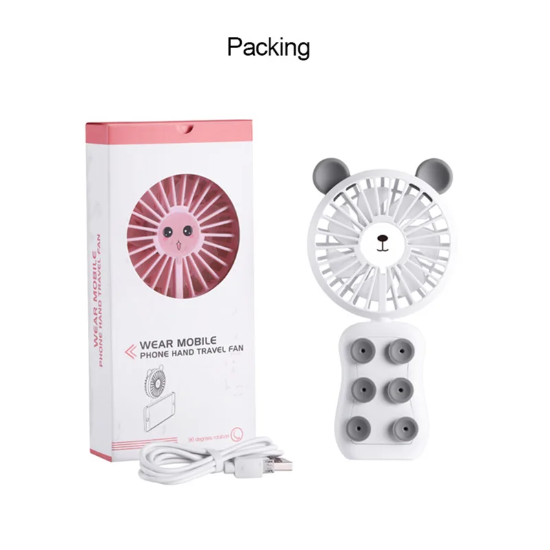 Складные ручные вентиляторы перезаряжаемый с 7 цветами светодиодный ручной или позиционируемый мини