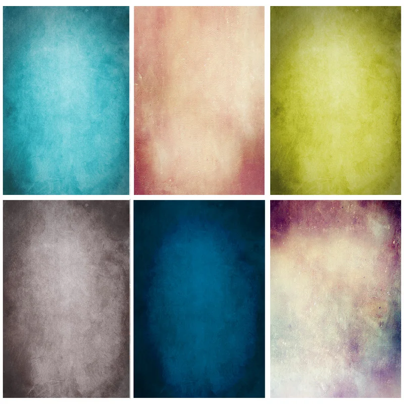 Abstract Vintage Texture Portrait Photography Backdrops Studio Props Gradient Solid Color Photo Backgrounds 2021112CN-05  - buy with discount