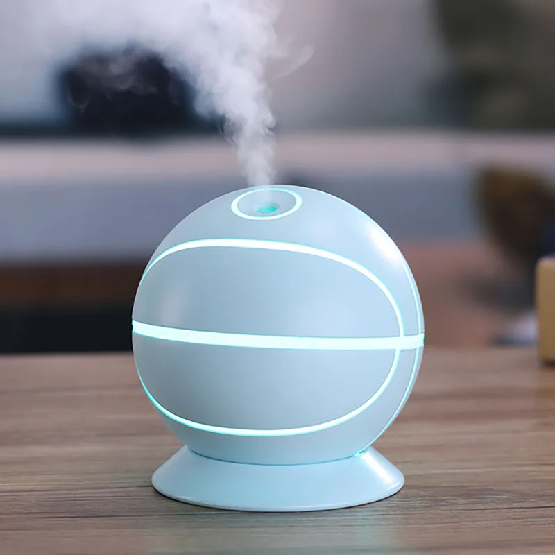 

Basketball Air Humidifier Best Gift for Man Boy with 7colors Changing LED Night Light Ultrasonic Essential Oil Aroma Diffuser