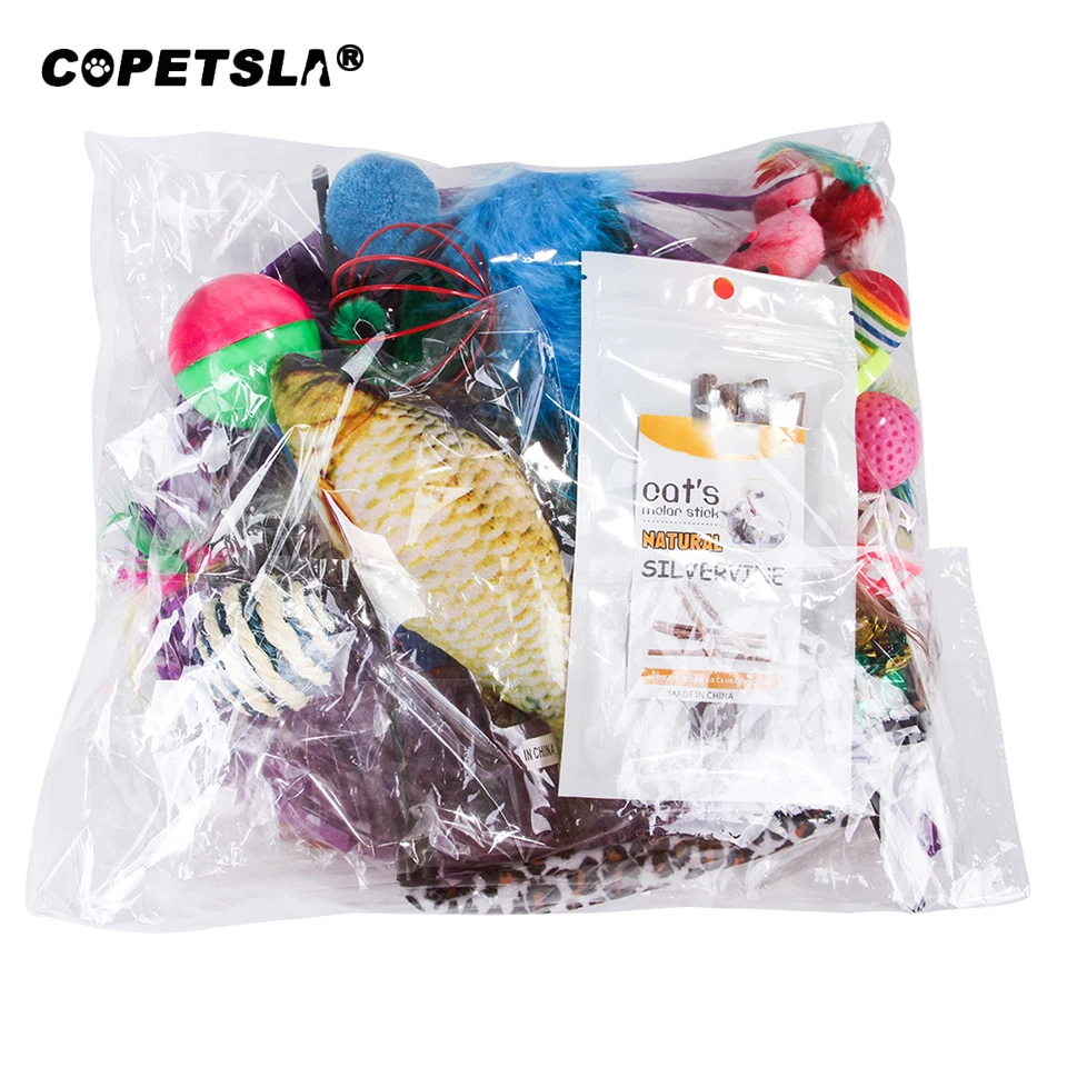 

New 20/21/28PCS Pets Cat Toys Mouse Shape Balls Shapes Kitten Love New Cat Channel Funny Cat Stick Mouse Supplies Value Bundle