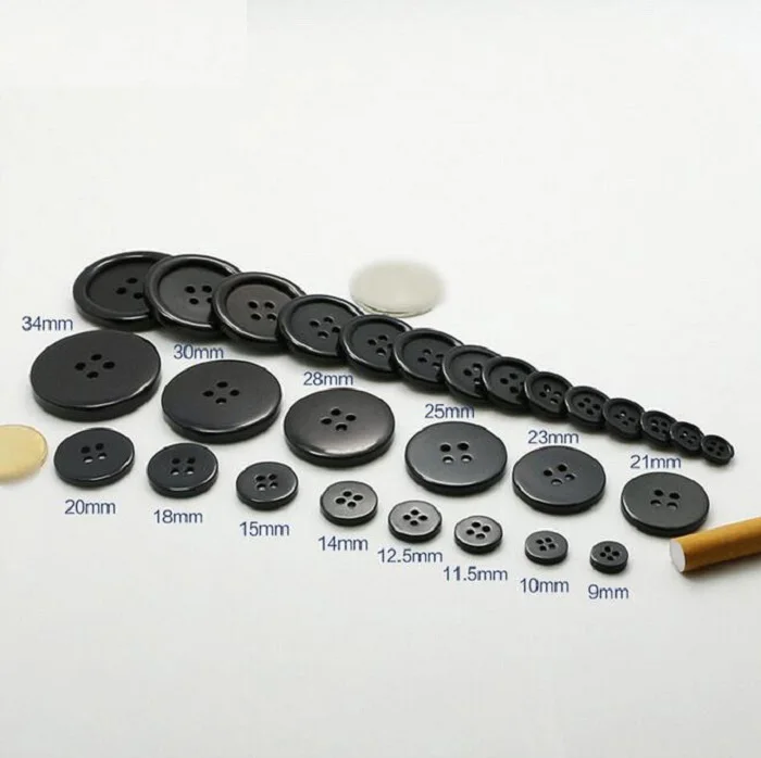 Кнопки 11 5/15/20/23/25 мм четыре отверстия пластиковые круглый стержень для Подарочная