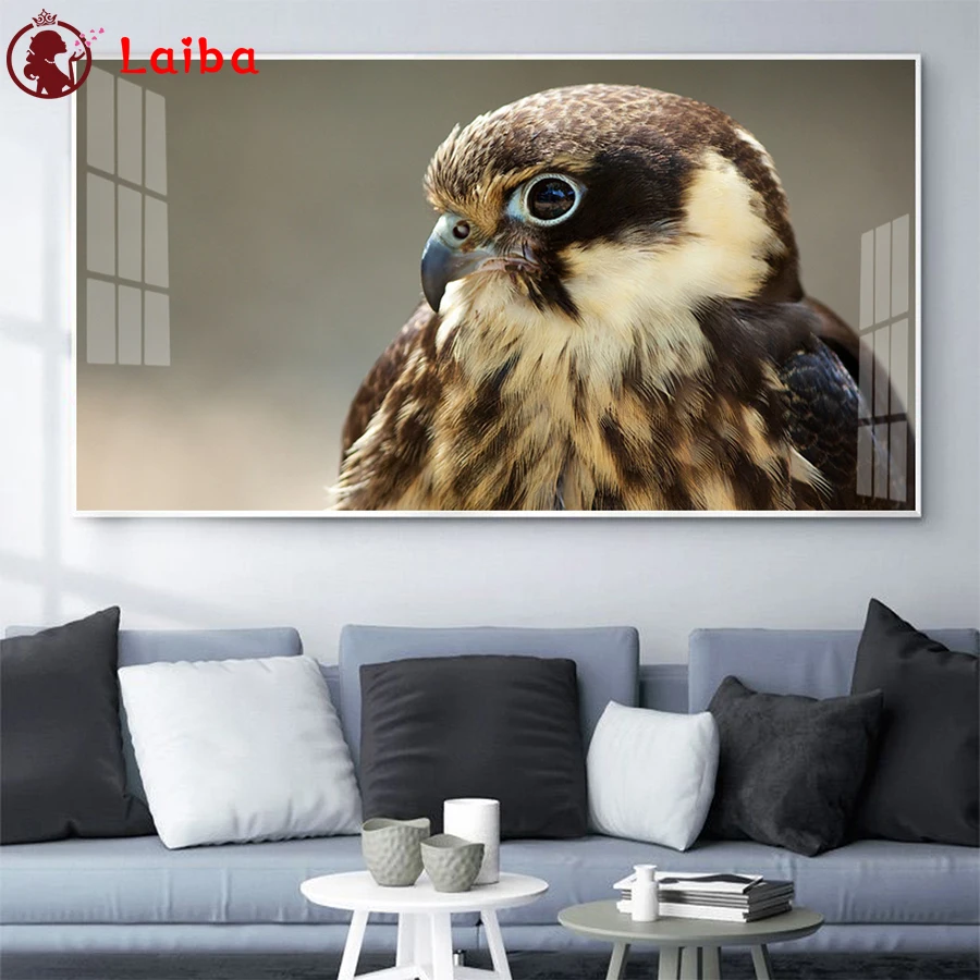 

Полноразмерная Алмазная картина «сделай сам», современное искусство животных, картина орла стразы, Алмазная мозаика, 5d Вышивка крестиком, Д...