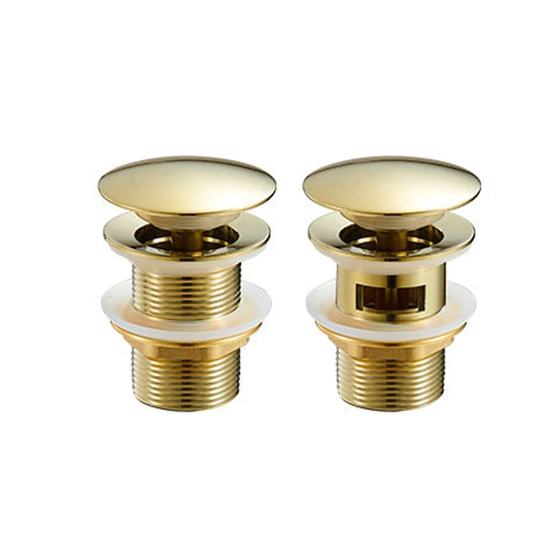 

Пробка для раковины из латуни, черная/Золотая/серебряная