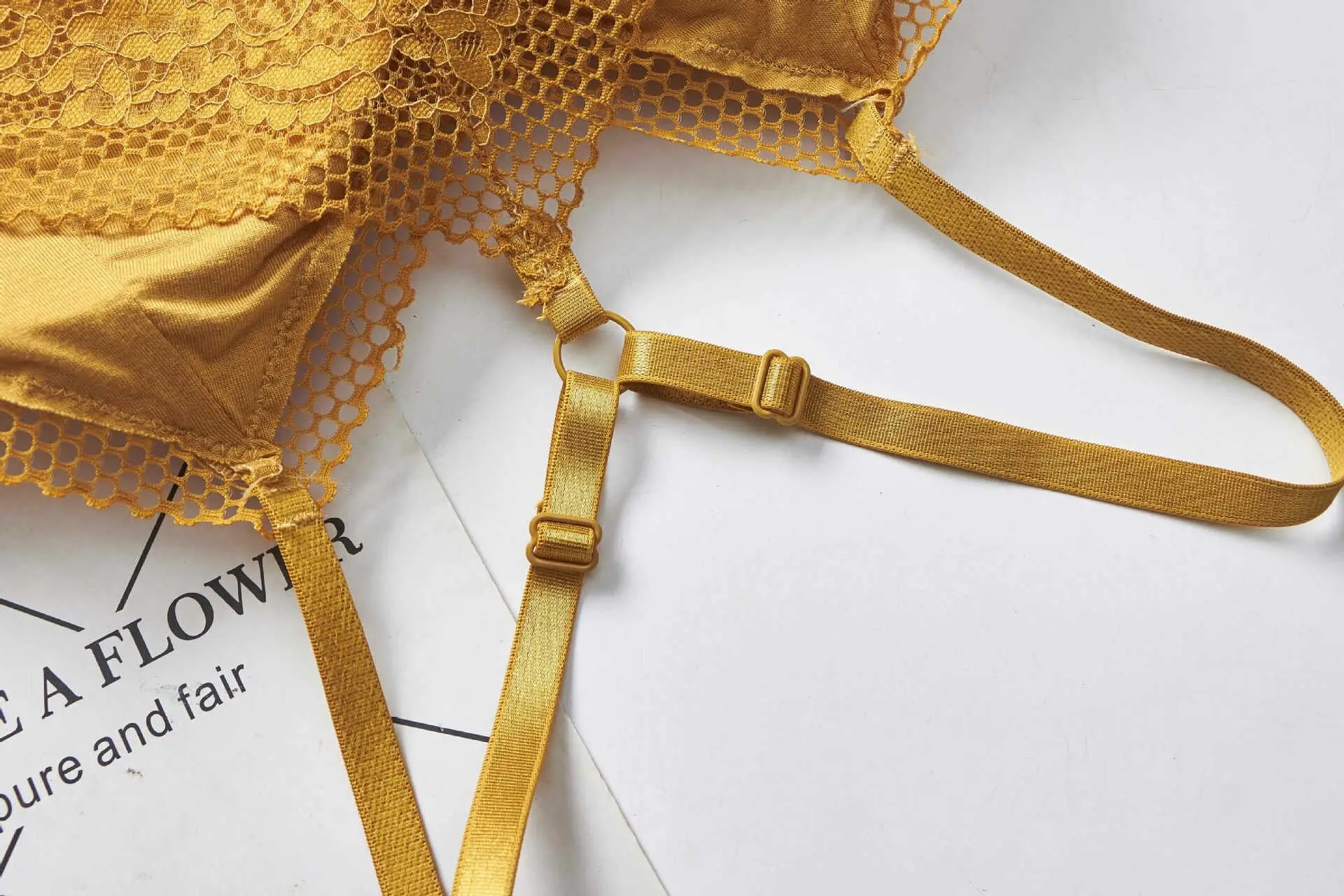 

New Fashion Ladies One Size 3/4 Cup Lace Push Up Bra Black Bralette Women's Bras Underwear Lace Set Bar Hot Selling