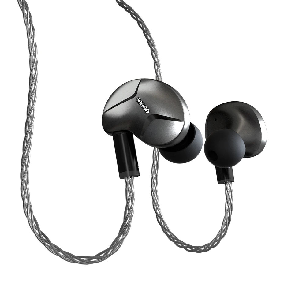 

BGVP ZERO Static headphones HIFI in-ear Moving-coil earplugs running motion line control bass