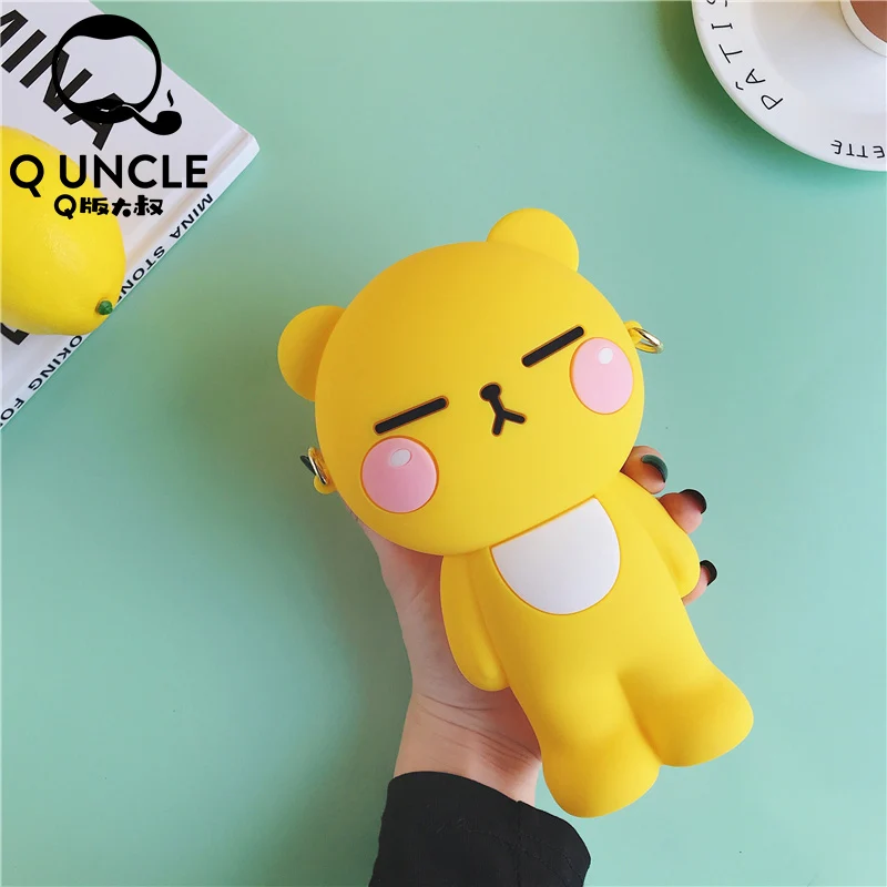 Q UNCLE милая коробка для макияжа профессиональный органайзер сумка мультяшная