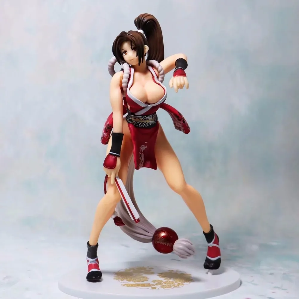

Экшн-фигурка Король бойцов Мэй ширануи, роковая Фурия, персонаж игры KOF, сексуальная красота, модель игрушки, 24 см