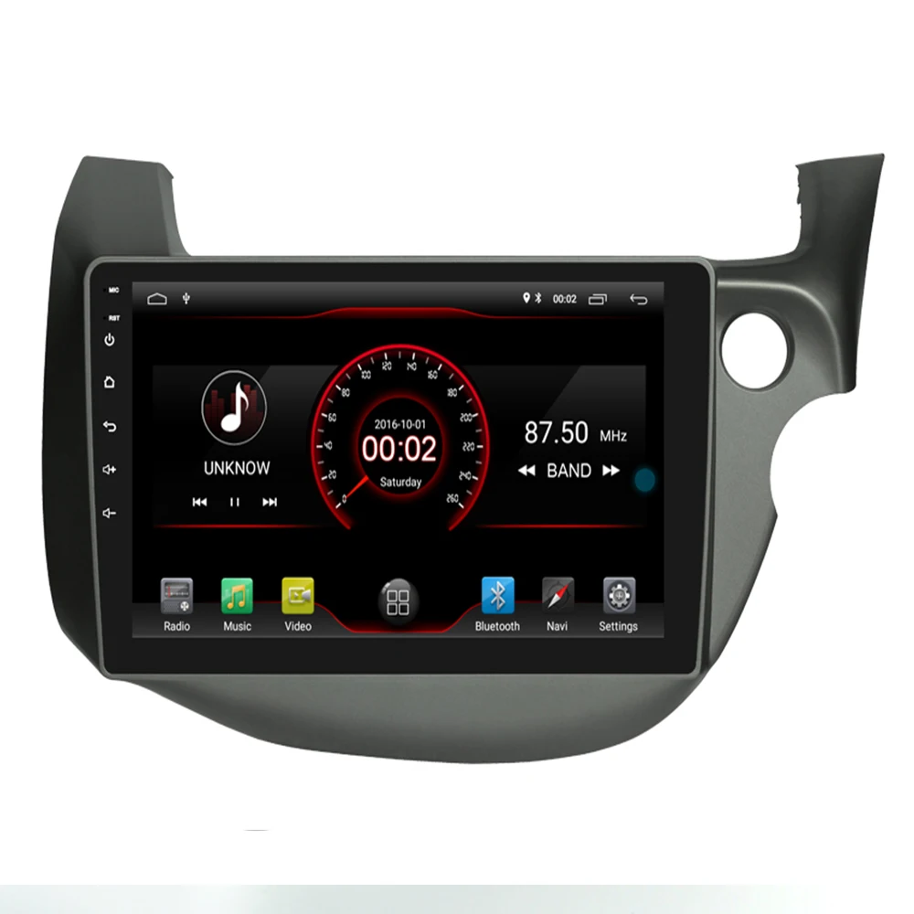 10 2 &quot2din android автомобильный Радио dvd плеер для FIT/ JAZZ 2009 2013 (RHD) правый Привод