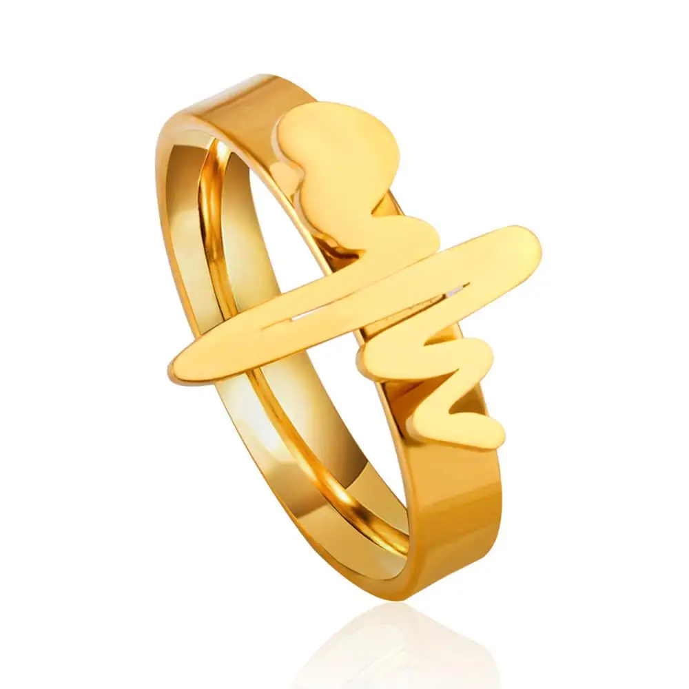 Роскошные классические золотые ювелирные кольца для женщин кольцо