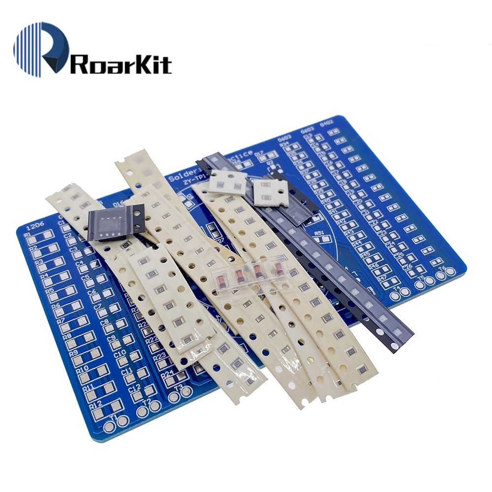 SMD NE555 CD4017 вращающиеся мигасветодиодный светодиодные компоненты паяльная