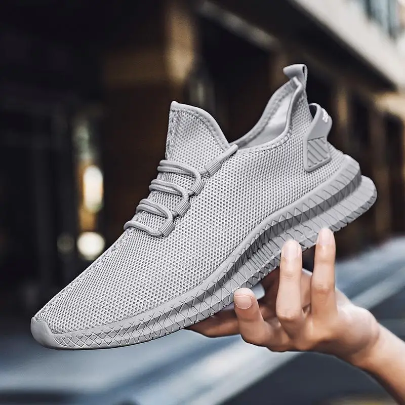 

2021 Men's Casual Shoes s For Men Comfortable Outdoor Male Sneakers Vulcanized shoesFashion Breathable Lace-Up Light Sports Shoe