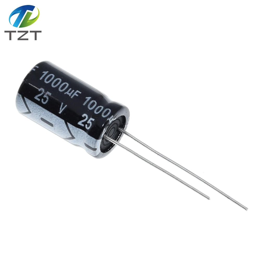 10 шт Высокое качество 25V1000UF 10*17 мм 1000 мкФ алюминиевая крышка 25В 17*10