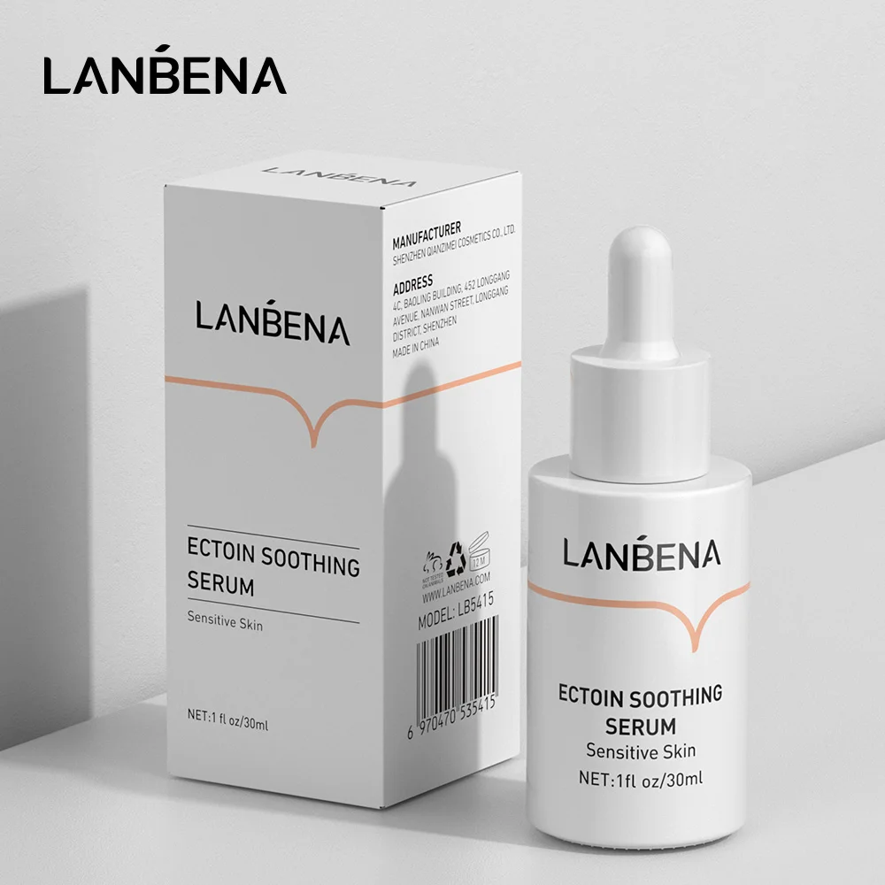 Успокаивающая сыворотка LANBENA Ectoin отбеливающий крем для ухода за кожей лица