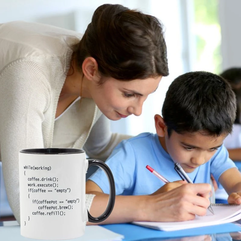 Программа кофе ++ для программирующих устройств кофейная кружка керамическая