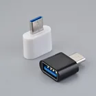 USB-конвертер типа C USB-адаптер зарядное устройство прямой Android телефон USB 2,0 адаптер OTG