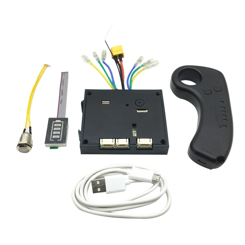 

Quality 1 Set 36V Dual Motor Electric Skateboard Longboard Drive Remote & 1 Set Skateboard Hardware Bolts Set and Skate Tools