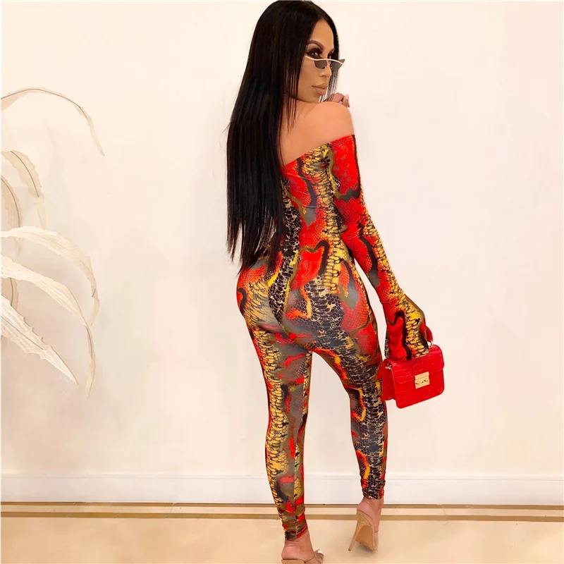 Женский пляжный комбинезон с открытыми плечами элегантный длинными брюками для