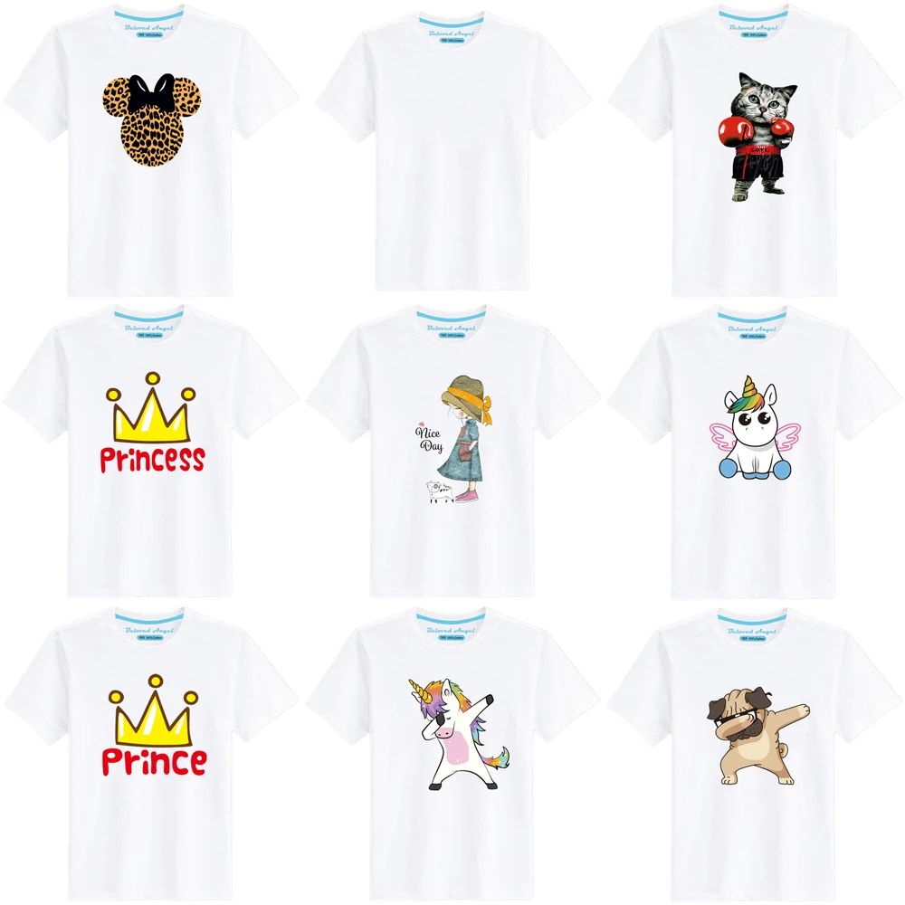 

Game Cartoon Unicorn Print Clothes Teen Funny T-shirts Short Sleeve Clothing Kids Tees Tops Boys Girls Tshirts Streetwear 3-15T