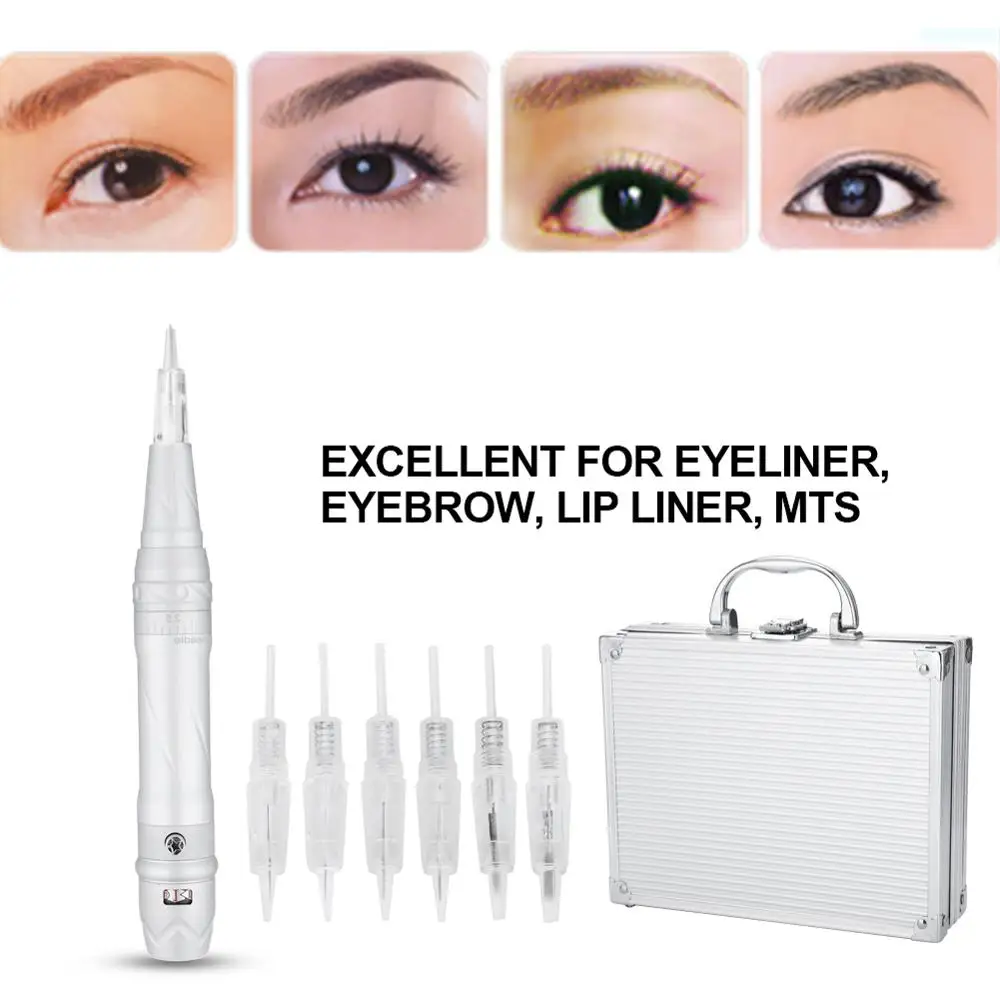 Плагин Электрический Сплит тату машина с портативным источником питания 100 240 В