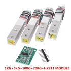 Новый датчик веса 1 кг 5 кг 10 кг 20 кг HX711 AD модуль датчик веса электронные весы из алюминиевого сплава датчик давления