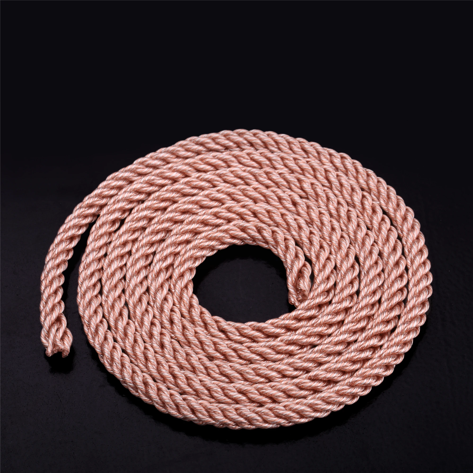 HPC 015 Hi Fi end высококачественный кабель для наушников Одноцветный заказной чистый