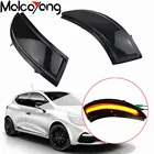 Динамический мигалка последовательным индикатор Поворотники боковые светильник для Renault Clio Характеристическая вязкость полимера MK4 BH RS Grandtour KH 2013 2014 2015 2016