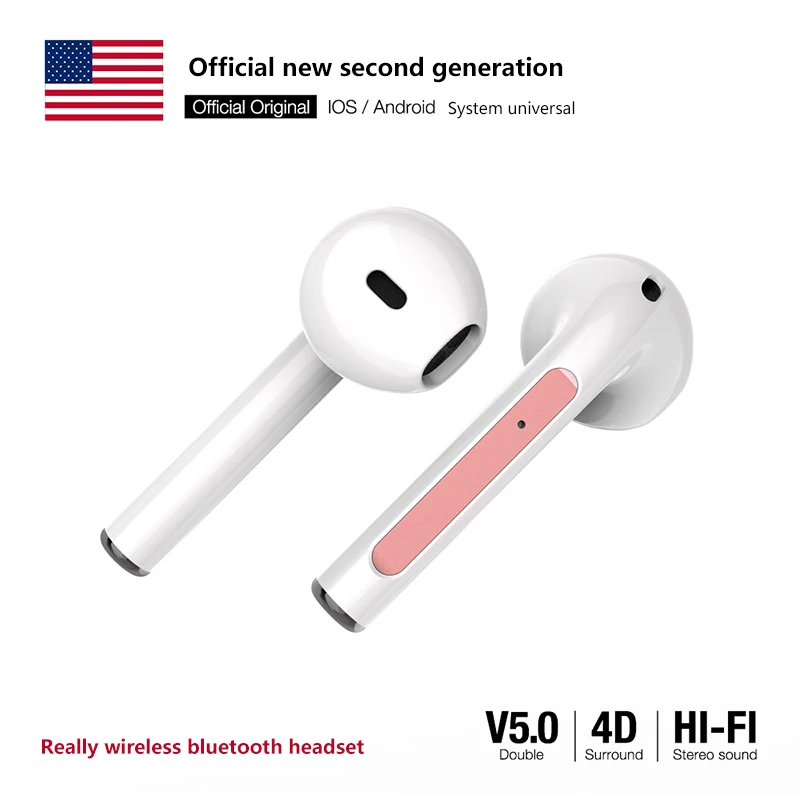 Y22 новые беспроводные Bluetooth наушники HIFI TWS парные V5.0 Беспроводная гарнитура с HD