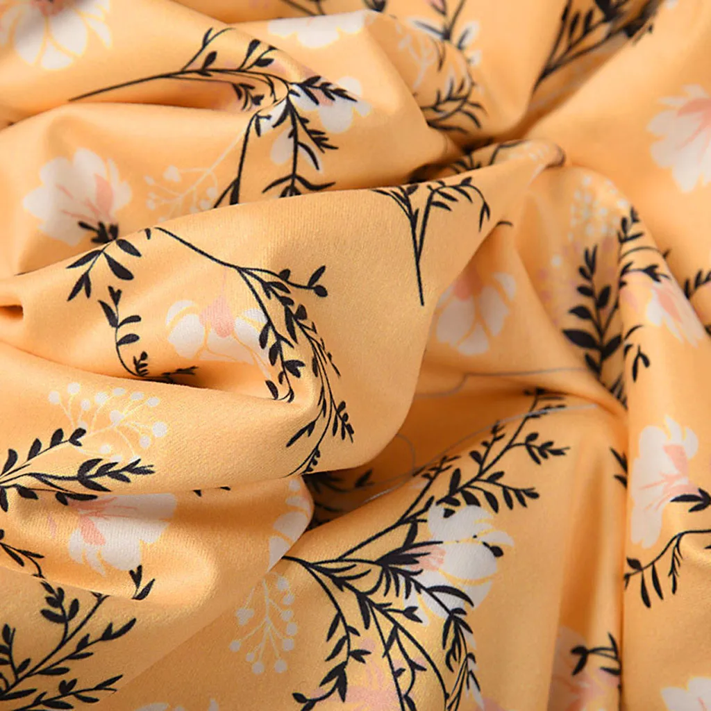 

Womail Women Skirt 2020 Bohe Chiffon High Waist Print Pleated Skirt Spring Summer holiday Beach Casual Lace Up Long Skirt Female