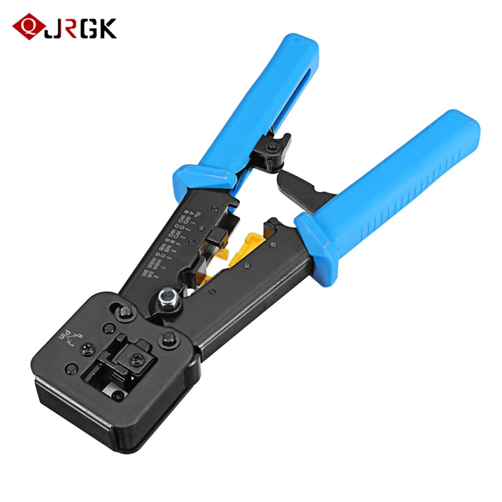 Многокинетическая энергия EZ сетевой зажим RJ11 RJ45 6 P 8 кабель плоскогубцы