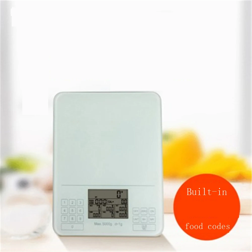 Bluetooth весы для анализа питания тонкие кухонные электронные 5 кг/1 г выпечки