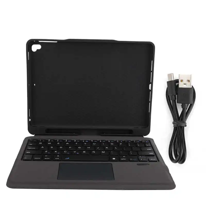 

Bluetooth Keyboard Mouse Touchpad Detachable Case Sleep Mode 60h of Work for iOS System